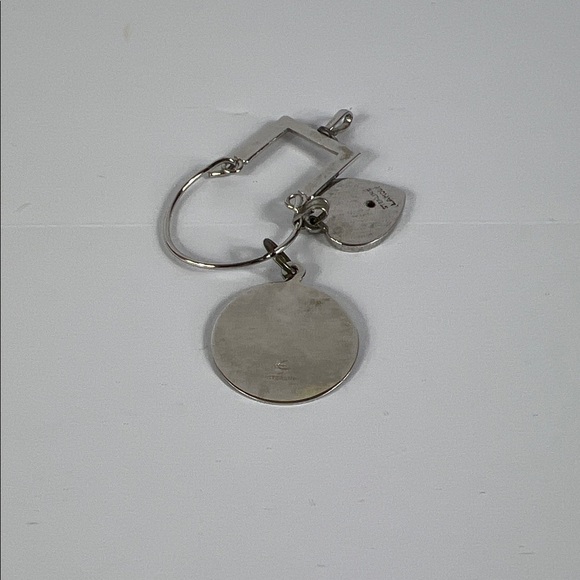 Vintage Sterling Silver Happy Birthday Charm & Lamode Sterling Heart Charm - Picture 3 of 6